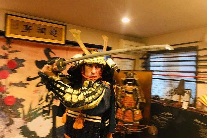 Private Samurai Training at a Tokyo Temple with Master Koshiro