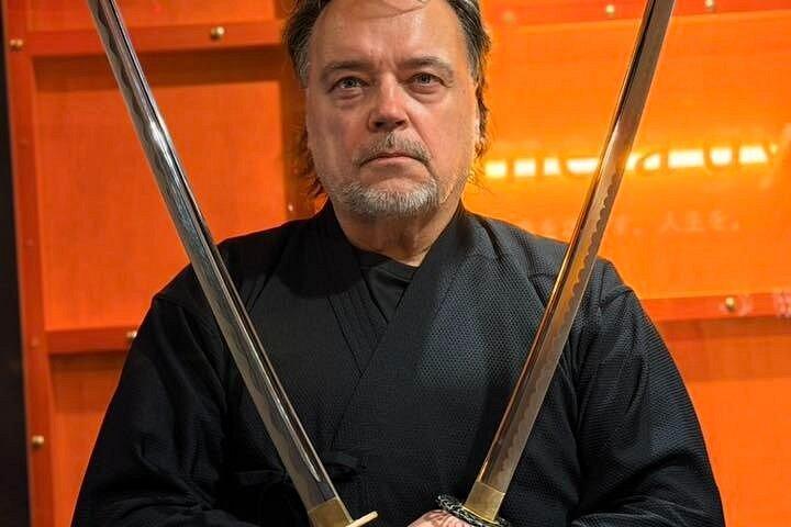 Private Samurai Training at a Tokyo Temple with Master Koshiro