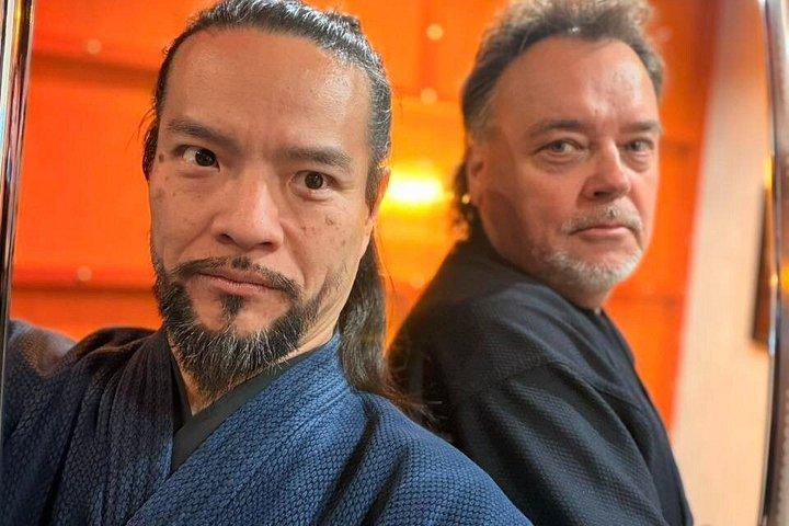 Private Samurai Training at a Tokyo Temple with Master Koshiro