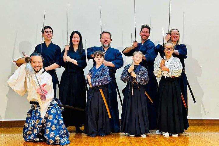Private Samurai Training at a Tokyo Temple with Master Koshiro