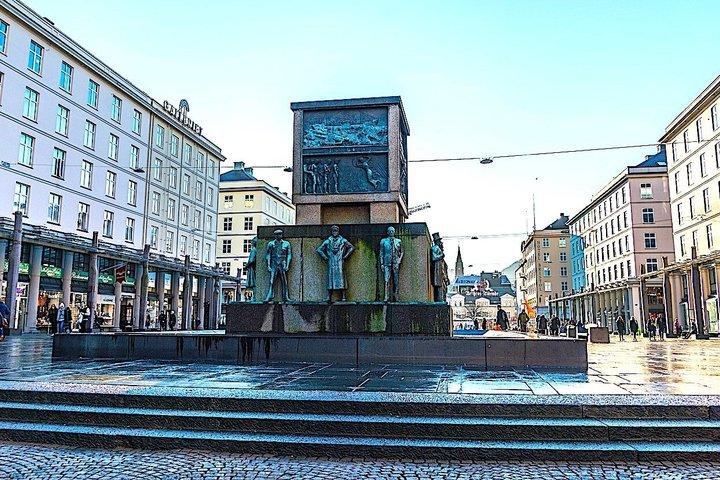 Excursão a pé pelo centro de Bergen