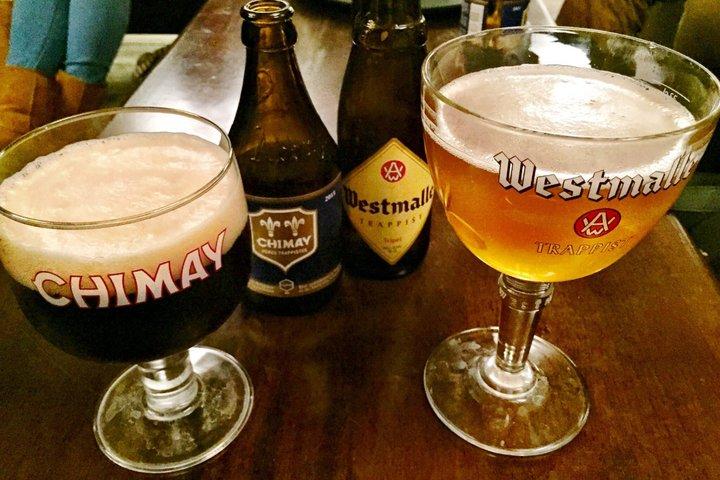 Av den slagna Path Brussels Beer Tour