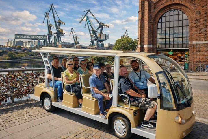 Danzig Highlights Stadtrundfahrt mit dem Golfwagen Buggy