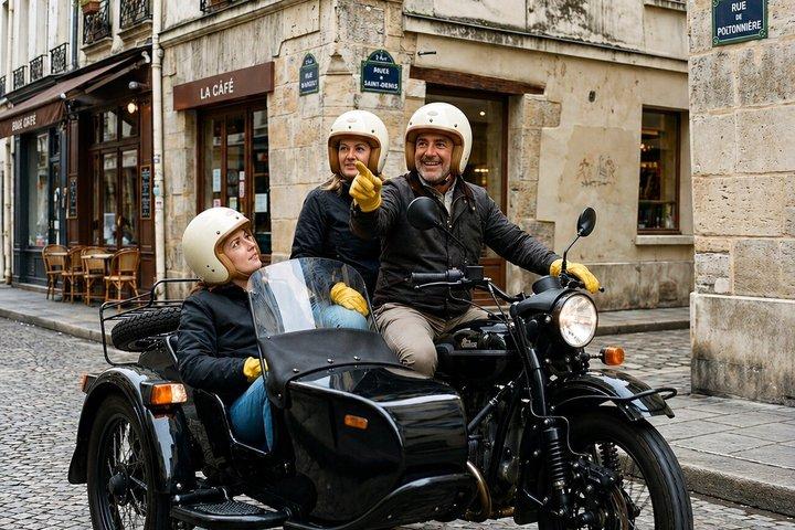 Paris Sidecar Excursion with Hotel Pick-up !