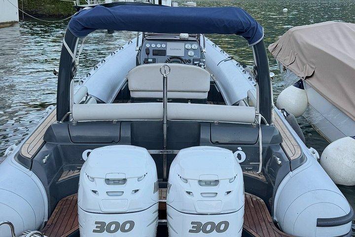 Bootstour auf dem Comer See mit Prosecco