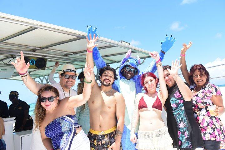 Punta Cana Familie Catamaran : snorkelen, natuurlijk zwembad en kinderen