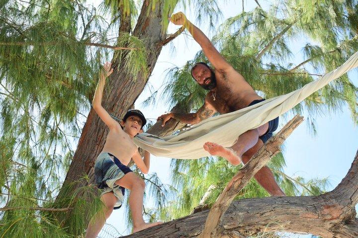 Punta Cana Familie Catamaran : snorkelen, natuurlijk zwembad en kinderen