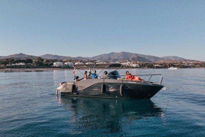 2 uur privéboot charter ervaring in Estepona