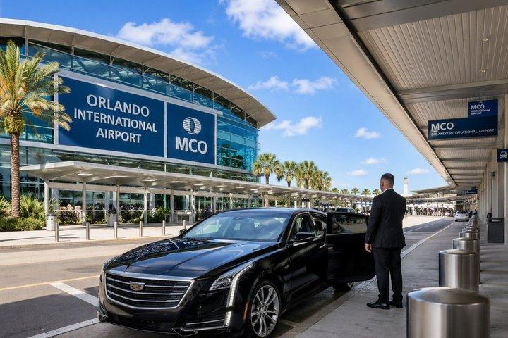 オーランド空港からダウンタウンまたはディズニーへのプライベート送迎