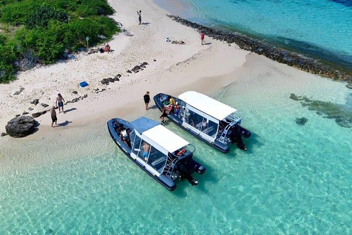 Ilot Amédée en taxiboat à la journée