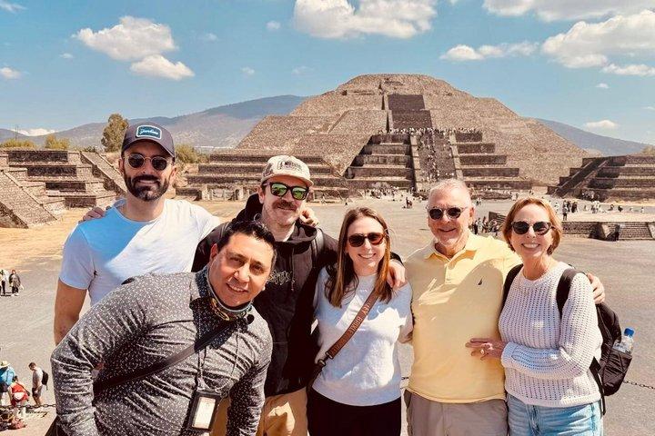 Tour privato: Da Città del Messico a Pirámides/Basílica de Guadalupe.