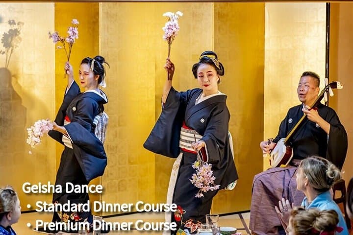 TOKYO:Traditional Geisha Show&(Japanese Dinner or tea ceremony)