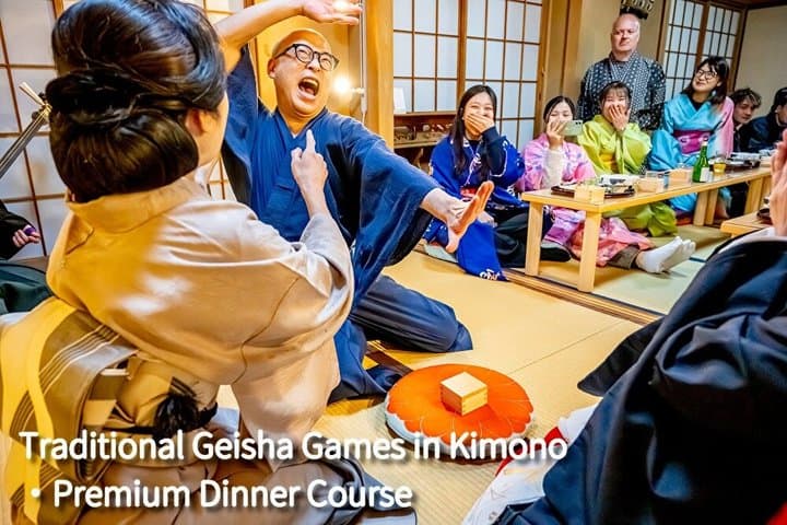 TOKYO:Traditional Geisha Show&(Japanese Dinner or tea ceremony)