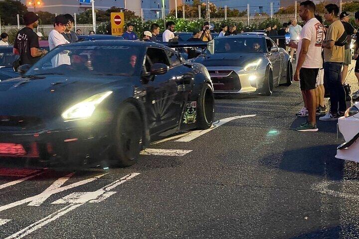 大黒パーキングエリアJDM現地日本語ガイドによるカーミートツアー