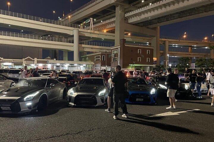 大黒パーキングエリアJDM現地日本語ガイドによるカーミートツアー