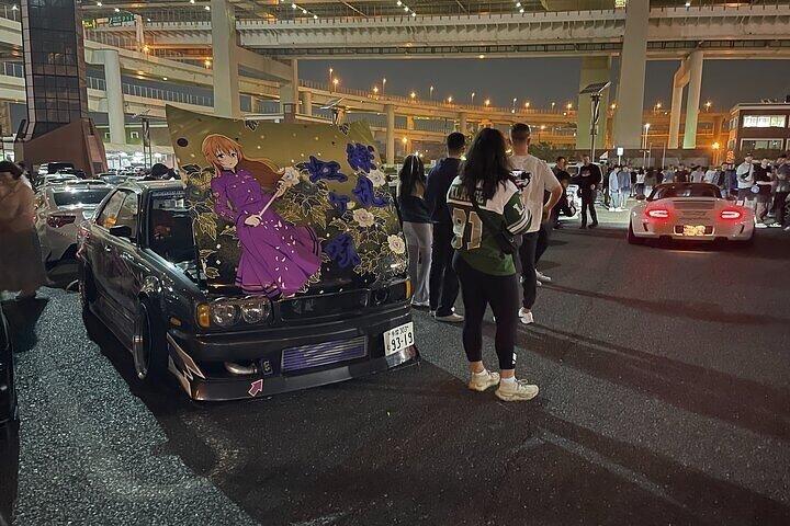 大黒パーキングエリアJDM現地日本語ガイドによるカーミートツアー