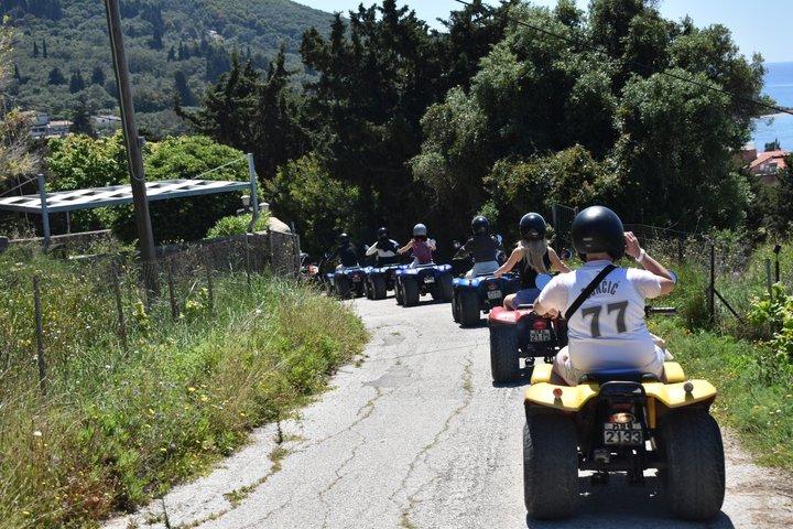 ATV-safari/utforskning av Korfu
