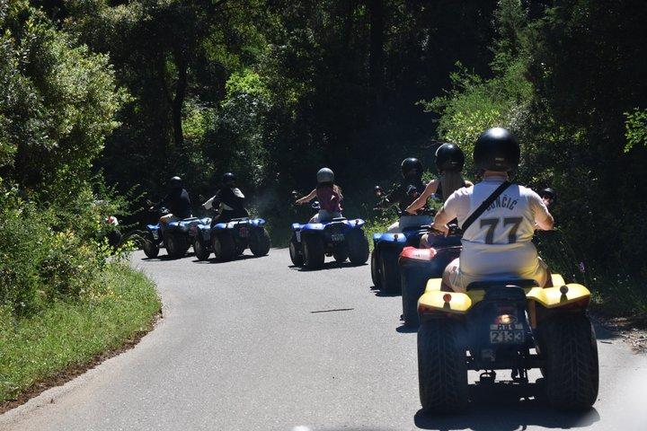 ATV-safari/utforskning av Korfu
