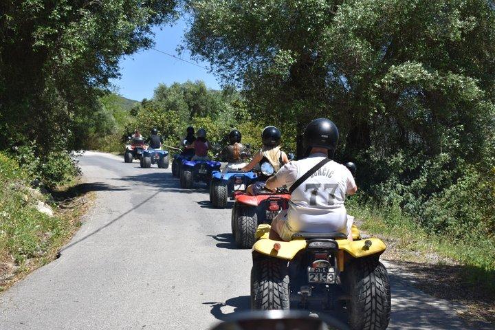 ATV-safari/utforskning av Korfu