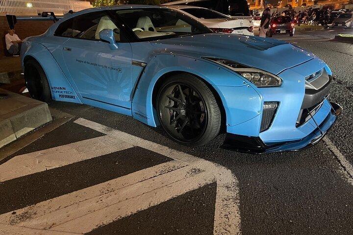 大黒パーキングエリアJDM現地日本語ガイドによるカーミートツアー