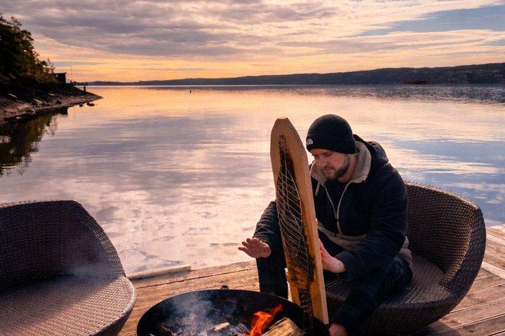 Oslo Malmøya Island Zalmgrillworkshop met jacuzzi