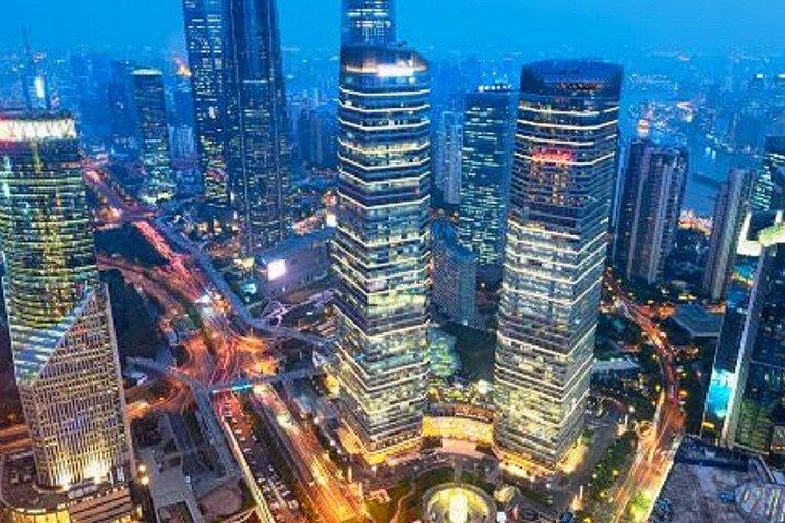 中国の上海金馬王タワー展望台
