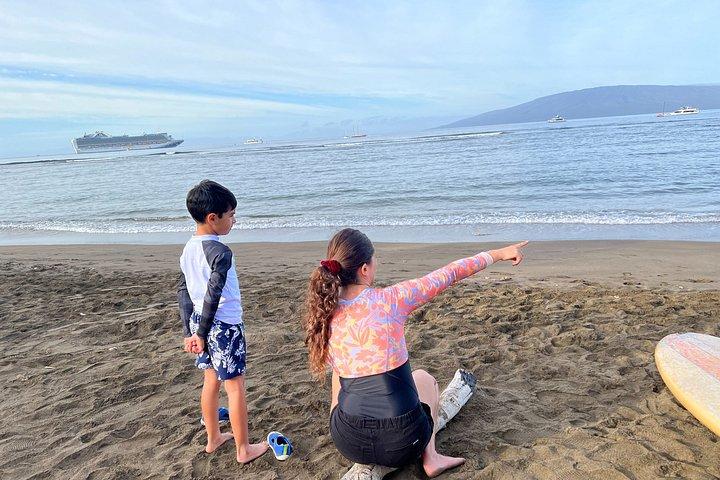 Initiation privée au surf : 3 ans +& La sécurité avant tout Coaching
