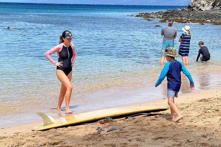 Initiation privée au surf : 3 ans +& La sécurité avant tout Coaching