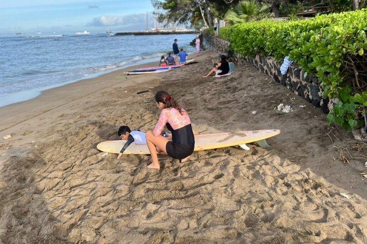 Initiation privée au surf : 3 ans +& La sécurité avant tout Coaching