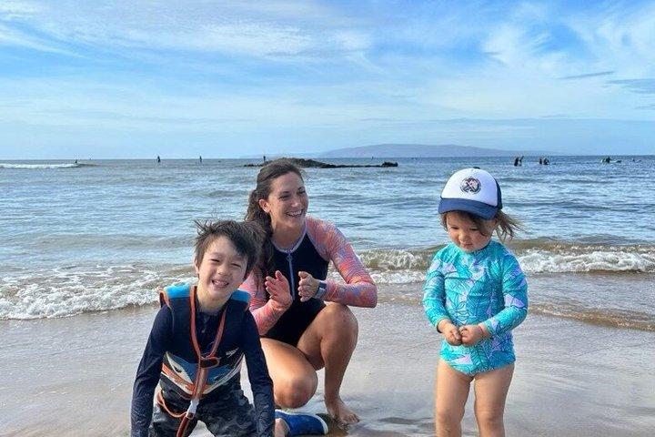 Initiation privée au surf : 3 ans +& La sécurité avant tout Coaching