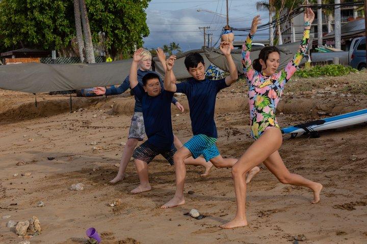Initiation privée au surf : 3 ans +& La sécurité avant tout Coaching