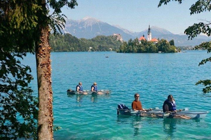 Excursion en kayak transparent avec Guide local sur le lac de Bled