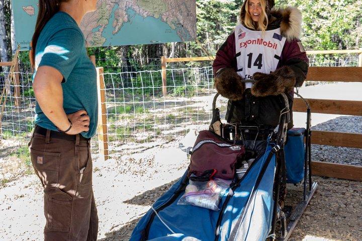 One and a Half Hour Private Summer Sled Dog Experience