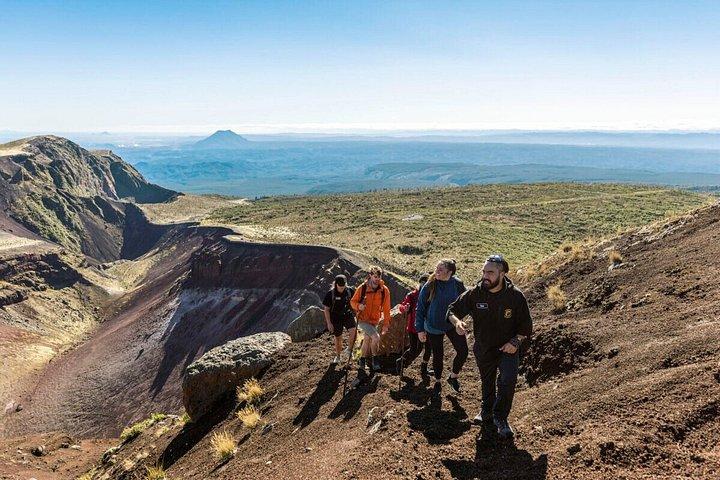 ロトルアハイキング：タラウェラ山ガイド付き火山噴火口体験