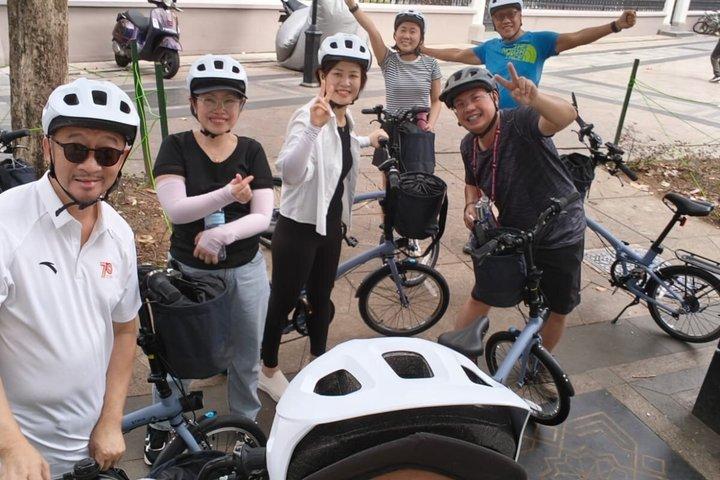 シンガポール・シティ・ハイライト・バイクツアー（4時間ヘリテージ・ライド）