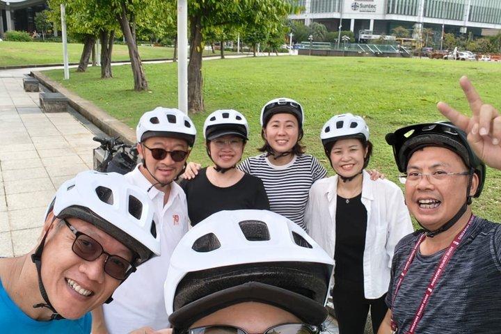 シンガポール・シティ・ハイライト・バイクツアー（4時間ヘリテージ・ライド）