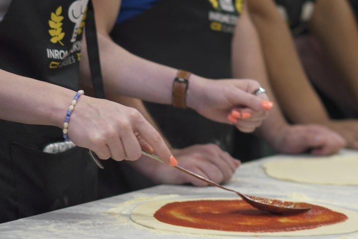 Cours de préparation de pizzas et de glaces au cœur de Rome