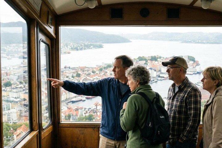 Tour privado a pie en el casco antiguo de Bergen Patrimonio