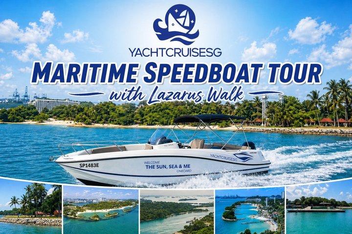 Singapore Speedboat Maritime Guided Tour
