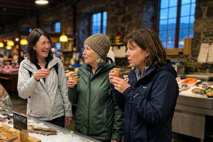 Tour privado a pie en Bergen Ruta del patrimonio culinario