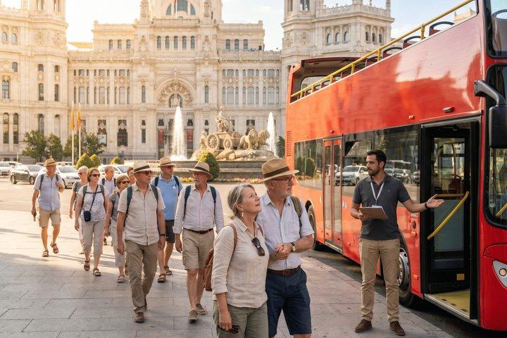 Tour de ônibus panorâmico de Madrid