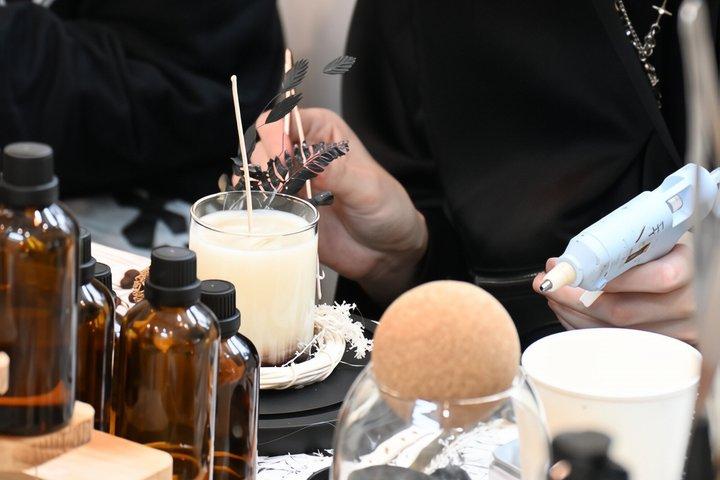 Krystal gel stearinlys fremstilling workshop