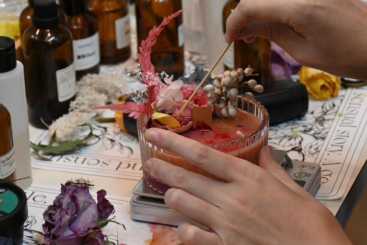Krystal gel stearinlys fremstilling workshop