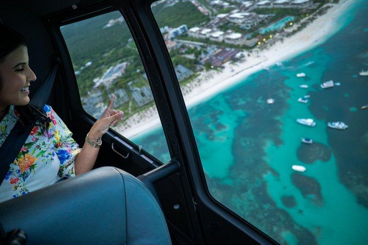 Helikoptertur i Punta Cana