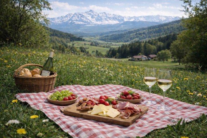 チューリッヒ発アルプス料理ツアー – スイスの美食と絶景