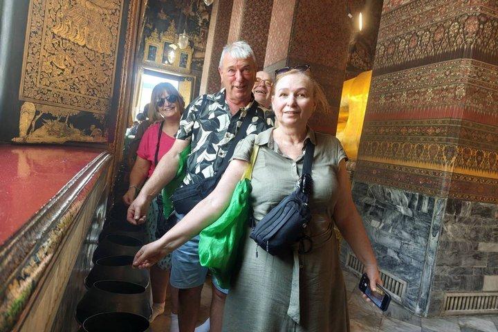 Melhor de Bangkok Guided Half Day City Tour com um local