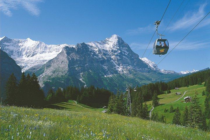 Grindelwald Prima gita guidata in funivia da Interlaken