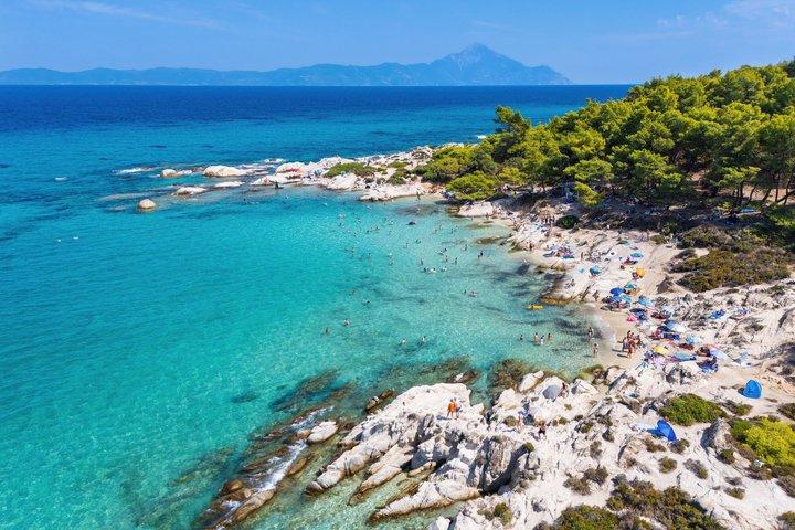 Tour privado por tierra : de Salónica a las playas de Sithonia