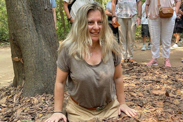 Cu Chi Tunnels Halbtagestour von Ho-Chi-Minh-Stadt