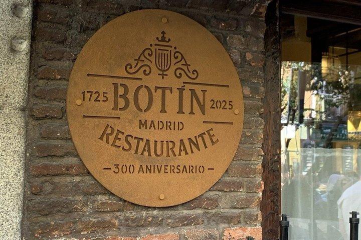 Guidet tur på Botín Restaurant i Madrid
